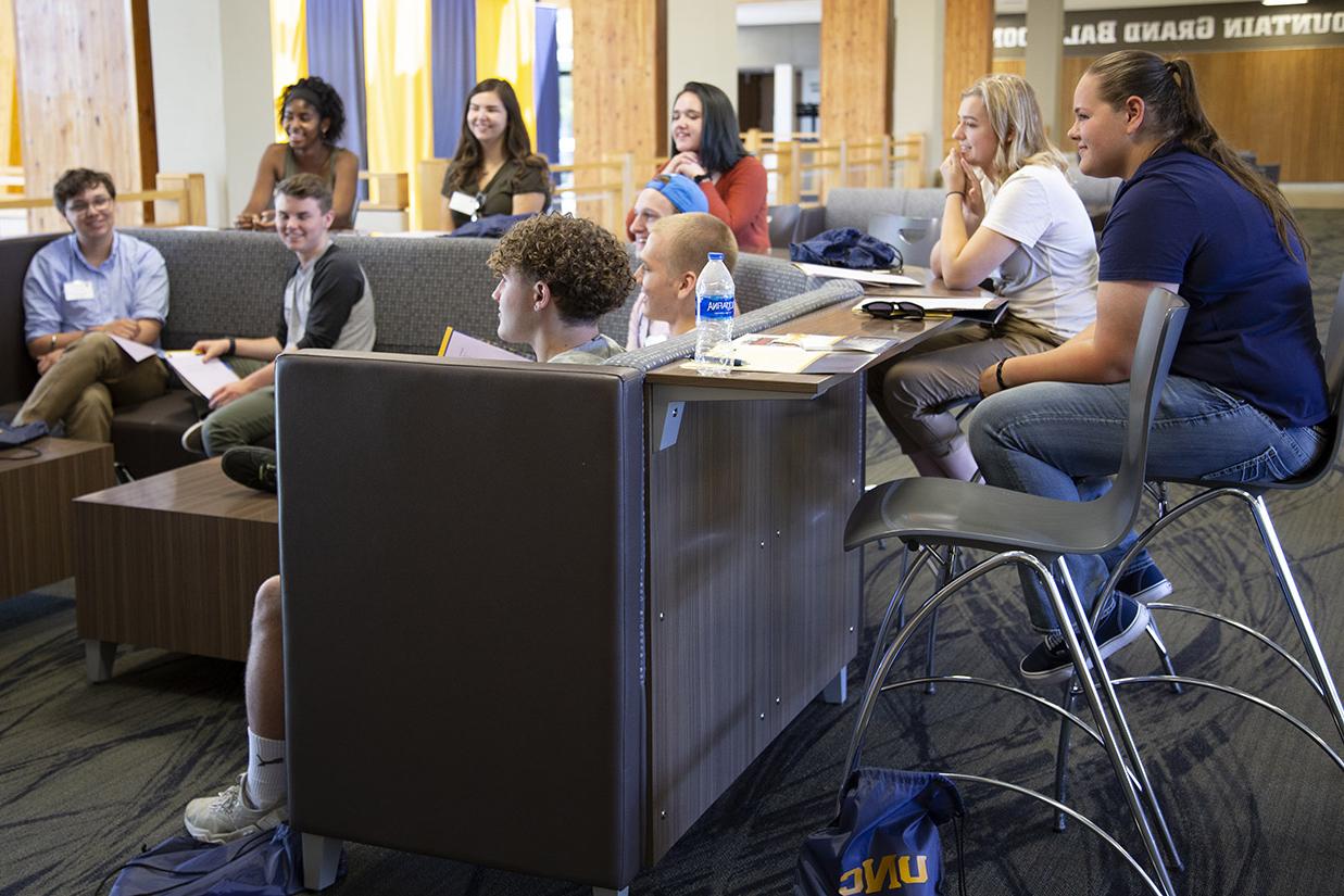 First-year students at New Student Orientation